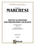 20 Elementary And Progressive Vocalises
