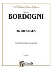 36 Vocalises For Mezzo/baritone