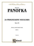 24 Progressive Vocalises Opus 85 #1