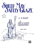 Warner Brothers Bach John W. Schaum  Sheep May Safely Graze - Piano Solo Sheet