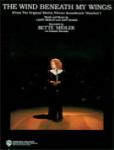 Warner Brothers                       Midler Wind Beneath My Wings (from Beaches) - Piano / Vocal / Guitar Sheet