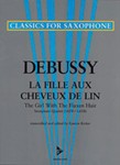 La Fille aux Cheveux de Lin (The Girl with the Flaxen Hair) [4 Saxophones SATBar/AATBar]