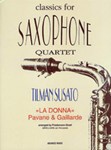 La Donna [4 Saxophones SATBar/AATBar, Percussion Ad Lib]