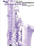3 Improvisations For Sax Quartet