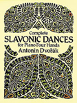 Complete Slavonic Dances for Piano Four Hands [Piano] Book