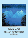Grieg Piano Concerto [Full Score] Orchestra