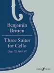 Three Suites for Cello, Opus 72, 80 & 87 [Cello]