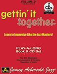 Gettin' It Together Vol 21 Book W/cds ALL INST