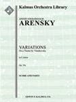 Variations on a Theme of Tchaikovsky, Op. 35a [string orchestra]
