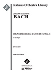 Brandenburg Concerto No. 5 in D, BWV 1050 [String Duo & Ensemble, Mixed Instrument(s)/ Voice(s) with