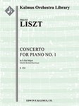 Concerto for Piano No. 1 in E-flat, S. 124 [2+Picc.2.2.2: 2.2.3.0: Timp.Perc(2): Str (9.8.7.6.5 in s