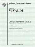 Concerto for Viola in G (Concerto for Viola d'Amore in D, RV 392) [Str (8.8.5.5.5 in set): Solo Viol