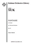 Fantasie in G minor, Op. 24 [2.2.2.2: 4.2.3.1: Timp.Perc(2): Str (9.8.7.6.5 in set): Solo Vn in set]