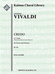 Credo in E minor, RV 591 [0.0.0.1(opt): 0.0.0.0: Hpchd: Str (2-2-2-1-1 in set): Mix Chorus]