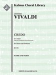 Credo in E minor, RV 591 [0.0.0.1(opt): 0.0.0.0: Hpchd: Str (2-2-2-1-1 in set): Mix Chorus]