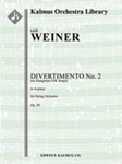 Divertimento No. 2 in A minor, Op. 24 (on Hungarian Folk Songs) [String Orchestra (8.8.5.5.5 in set)