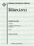 Serenade for String Orchestra, Op. 10 [string orchestra]