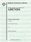 Concertino for Viola in C, Op. 7 [2.2.2.2: 2.2.0.0: Timp: Str (9.8.7.6.5 in set): Solo Viola in set]