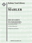 Des Knaben Wunderhorn, No. 8: Lied des Verfolgten im Turm, GMW 34, high voice (D minor, original key