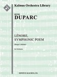 Lenore, Symphonic Poem (Burger's Ballade) [2+Picc.2.2.4(4th opt): 4.2.3.1: Timp.Perc(3): Str (9.8.7.