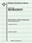 Sinfonia for Strings [String Quartet No. 2] [string orchestra]