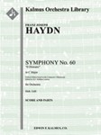 Symphony No. 60 in C 'Il Distratto' (Hob. I:60; critical ed.) [0.2.0.1: 2.2.0.0: Timp: Str (4.4.3.3.