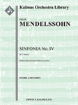 Sinfonia No. IV in C minor [String Orchestra, Ensemble Works]