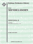 Sinfonia No. 10: String Symphony in B Minor [String Orchestra]