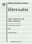 The Carnival of the Animals (Le Carnaval des Animaux) [Large Chamber Ensemble (fl (d picc), cl - glo