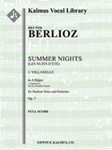 Summer Nights, Op. 7 (Les nuits d'ete): 1. Villanelle (original key of A) [2.1.2.1: 0.0.0.0: Str (9-