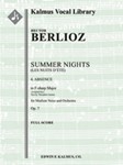 Summer Nights, Op. 7 (Les nuits d'ete): 4. Absence (original key of F-sharp) [2.1.2.0: 2.0.0.0: Str