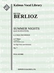 Summer Nights, Op. 7 (Les nuits d'ete ): 6. L'isle Inconnue (original key of F) [2.1.2.2: 3.0.0.0: S