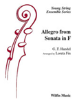 Allegro From Sonata In F - String Orchestra Arrangement