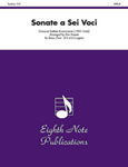 Sonate a Sei Voci [2.0.4.0.0.organ] Score & Pa