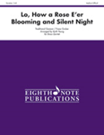 Lo, How a Rose E'er Blooming and Silent Night [Brass Quintet] Score & Pa