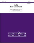 Aria from Concerto #3 [Woodwind Ensemble]