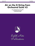 Air on the G String (from Orchestral Suite #3) [Woodwind Quintet] Score & Pa