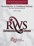 Variation On A Childhood Melody [Concert Band]
