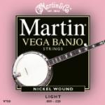 Martin Vega Banjo Light Strings 9-20
