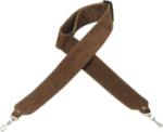 Levy's Leathers M9S-BRN 2" brown suede banjo strap Adj to 52".