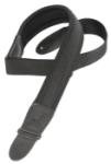 Levys PM48NP2-BLK 2.5" Neoprene Padded Strap w/ Leather Ends