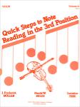 Quick Steps To Notereading, Vol 4, Violin