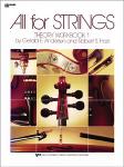 Kjos Gerald Anderson Robert Frost  All For Strings Theory Workbook 1 - String Bass