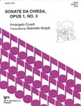 Sonata Da Chiesa  Opus 1 #3