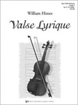 VALSE LYRIQUE-SCORE