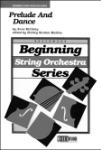 Prelude And Dance/So - Score - Orchestra Arrangement