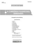 A CHRISTMAS PLAINSONG: EMMANUEL SCORE