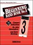 Beginning Band Book Vol 3 [bari sax] BARI SX