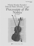 PROCESSION OF THE NOBLES F/MLADA-SCORE