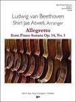 Allegretto (from Piano Sonata Op. 14, No. 1)
